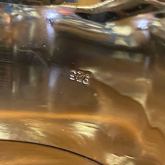 STERLING SILVER CUFF WIDE BANGLE BRACELET - Picture 8 of 8